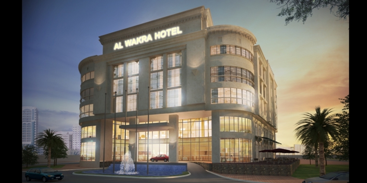 Sketch of Al Wakra Hotel